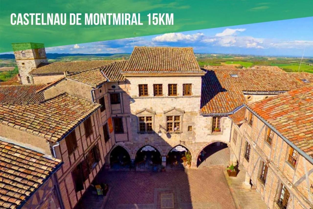 Le Cottage Nature Primeur Sauna Gaillac Entre Albi-Toulouse & Les Cottages Du Tarn Brens  Dış mekan fotoğraf